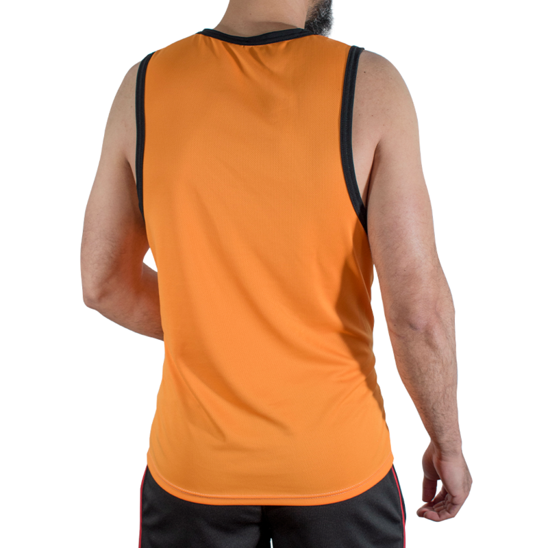 MACHO - CMV005 ORANGE GYM T-SHIRT S/M AND L/XL - Bild 3