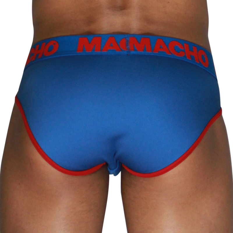 MACHO - MCH005 CLASSIC SLIP BLUE + RED S/M/L/XL - Bild 3