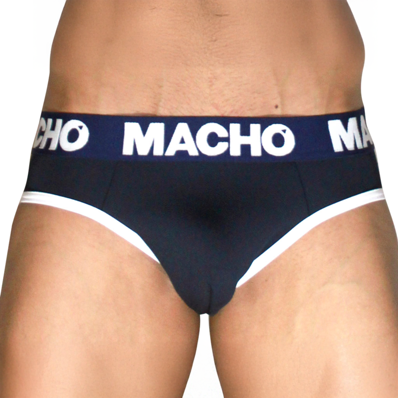 Alternative view of MACHO - MCH008 NAVY BLUE CLASSIC SLIP S - XL