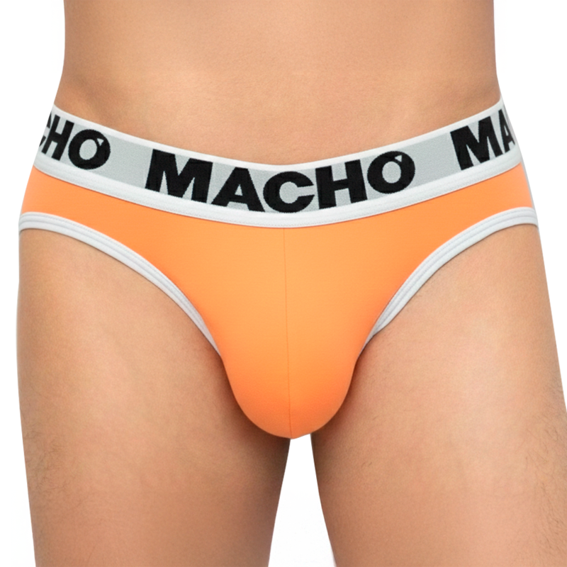 Alternative view of MACHO - MCH012 ORANGE SLIP S - XL