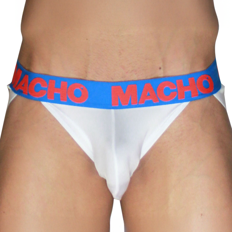 MACHO -  MX29AZ WHITE JOCK + DARK BLUE S - XL
