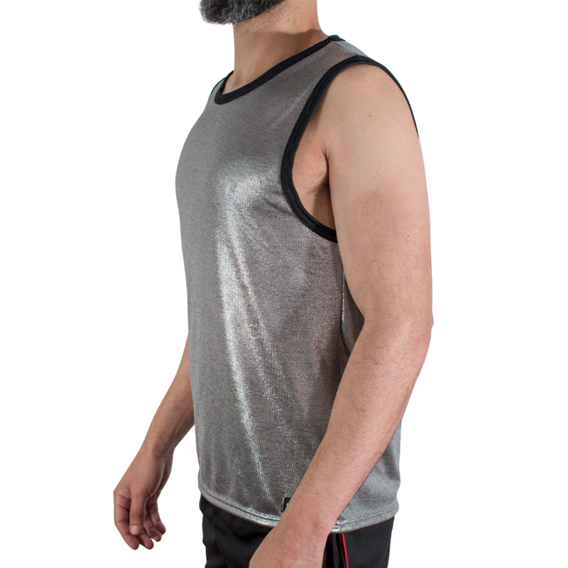 Alternative view of MACHO - FINE GLITTER T-SHIRT S/M AND L/XL