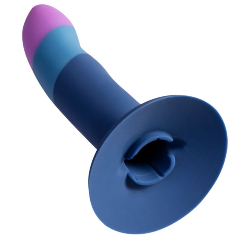 Alternative view of ROMP - PICCOLO SILICONE DILDO WITH TRICOLOR SUCTION CUP 14 CM
