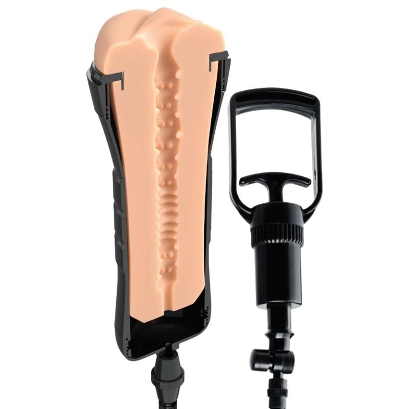 Alternative view of PDX EXTREME - WET PUSSIES SUPER SUCKER XXL LIGHT VAGINA STROKER WITH SUCTION 27.3 CM