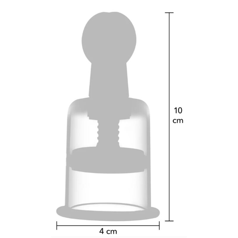SHE.E.O - SUCTION CUP FOR NIPPLE AND CLITORIS S/M OR M/L - Bild 4