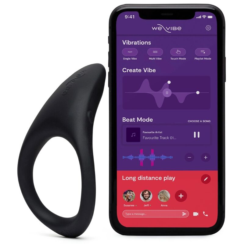 Alternative view of WE-VIBE - VERGE 2 VIBRATING RING WE CONNECT