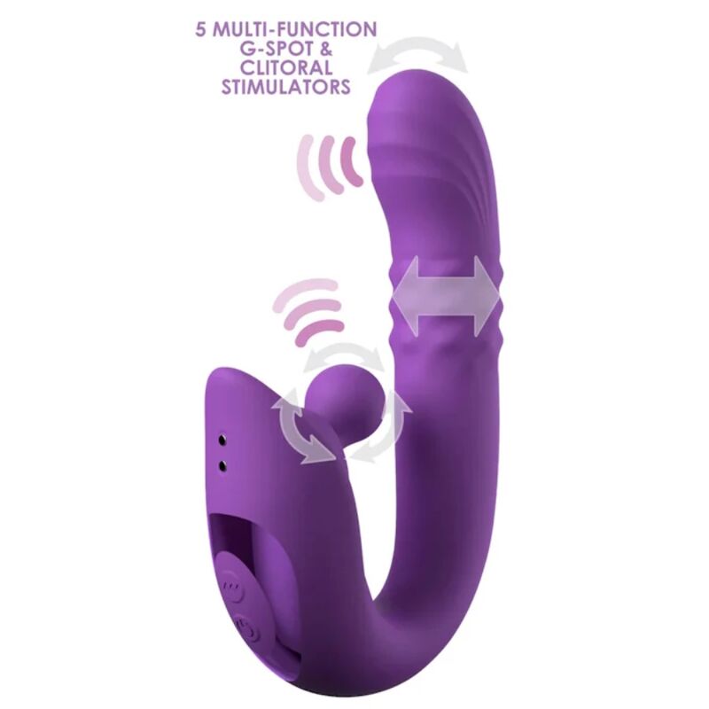 FANTASY FOR HER - HARMONI PRO PURPLE G-SPOT CLITORAL RABBIT VIBRATOR - Bild 2