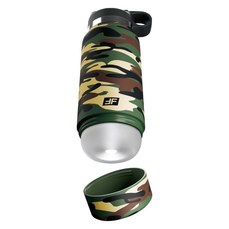 Alternative view of PDX PLUS - FAP FLASK HAPPY CAMPER DISCREET MASTURBATOR CAMOUFLAGE