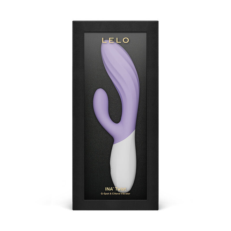LELO - INA TWIST DOUBLE VIBRATOR RABBIT FOR G-SPOT AND CLITORIS LAVENDER - Bild 4