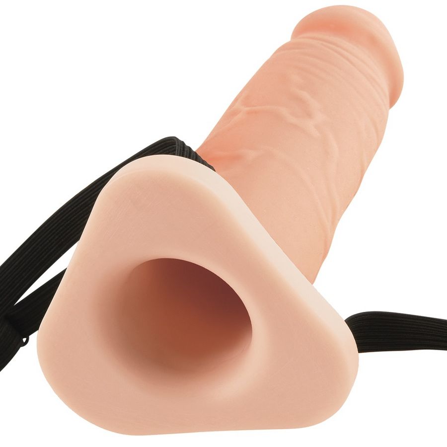 SILICONE  HOLLOW EXTENSION 20CM