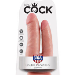 KING COCK DOUBLE PENETRATOR FLESH