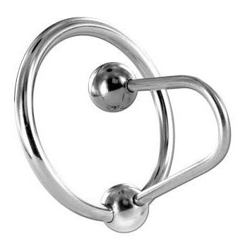 METAL HARD OLLONRING MED PLUGG FÖR URINRÖR