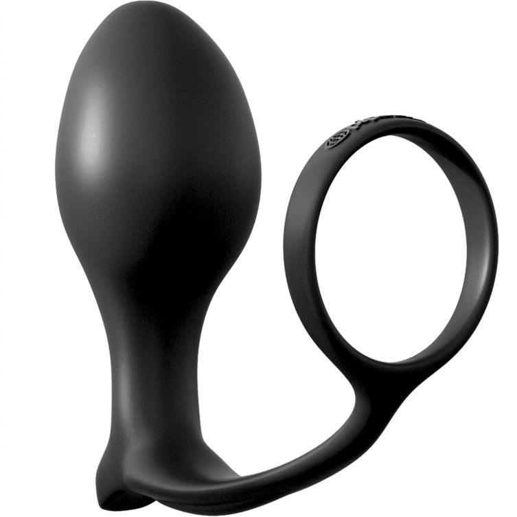 Alternative view of ANAL FANTASY COLLECTION ASS-GASM COCKRING ADVANCED PLUG