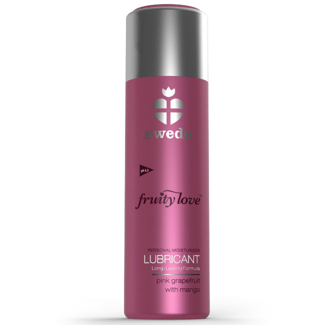 Alternative view of SWEDE FRUITY LOVE LUBRICANT PINK GRAPEFRUIT WITH MANGO 100 ML