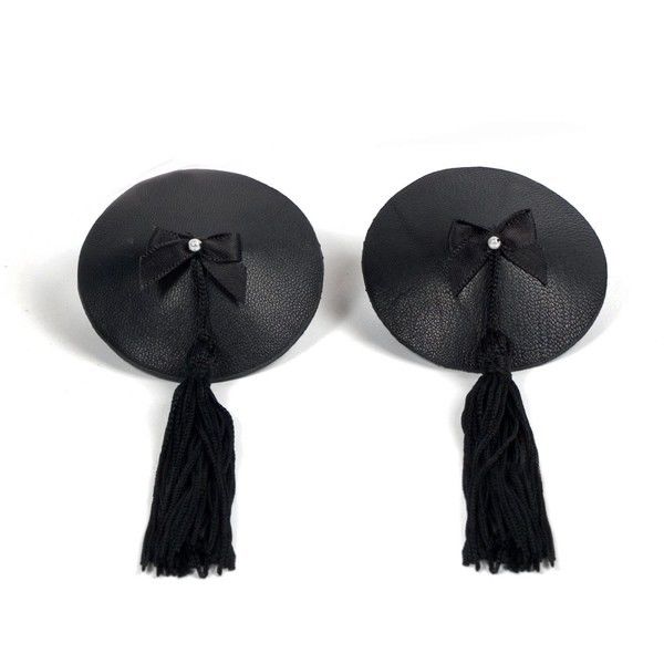 Alternative view of BURLESQUE PASTIES BLACK