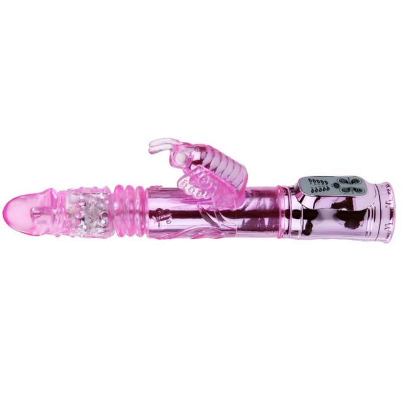 RECHARGEABLE VIBRATOR MULTIFUNCTION WITH CLIT STIMULATING THROBBING BUTTERFLY - Bild 5