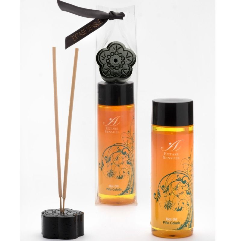EXTASE SENSUEL HOT OIL PIÑA COLADA 100ML