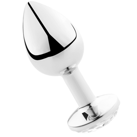SECRETPLAY PLUG ANAL TRANSPARENT ALUMINUM 7CM