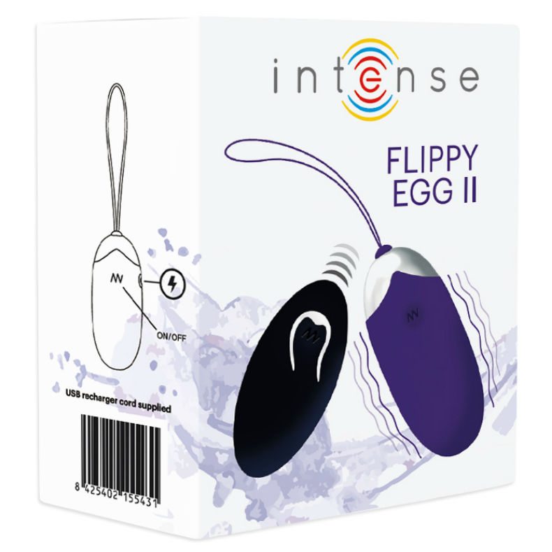 INTENSE FLIPPY II VIBRATING EGG WITH REMOTE CONTROL PURPLE - Bild 5