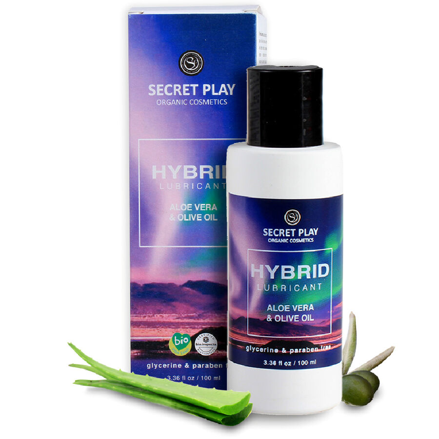 SECRETPLAY LUBRICANT ORGANIC HYBRID 100ML