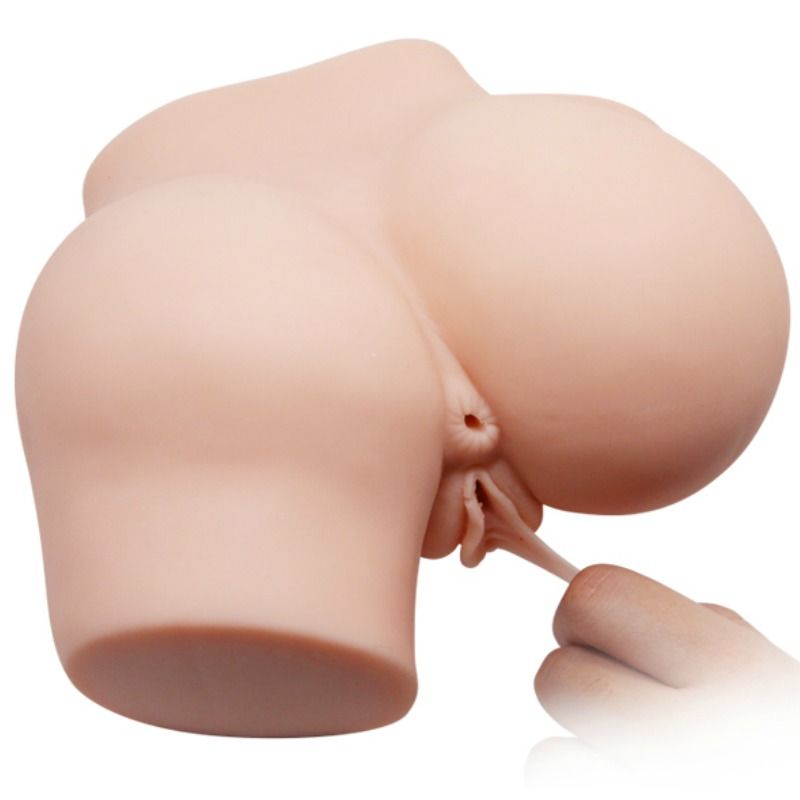 CRAZY BULL - REALISTIC ANUS AND VAGINA WITH VIBRATION DOUBLE PLEASURE