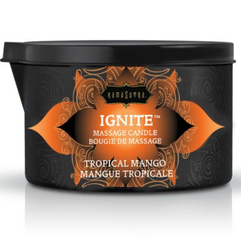 Alternative view of KAMASUTRA MASSAGE CANDLE TROPICAL MANGO 170 GR