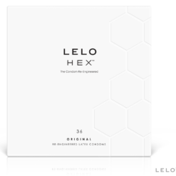 LELO HEX CONDOMS ORIGINAL 36 PACK