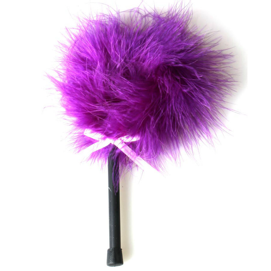 SECRETPLAY PINK PURPLE MARABOU DUSTER - Bild 3