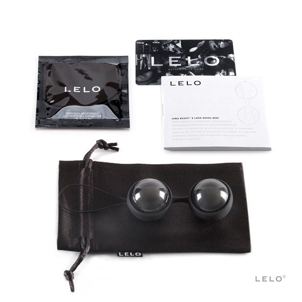 Alternative view of LELO LUNA BEADS NOIR