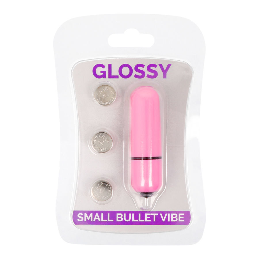 GLOSSY SMALL BULLET VIBE DEEP ROSE - Bild 3