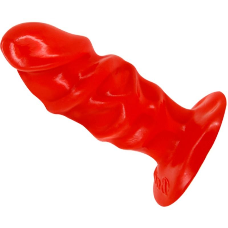 BAILE UNISEX ANAL PLUG WITH SUCTION CUP RED - Bild 4