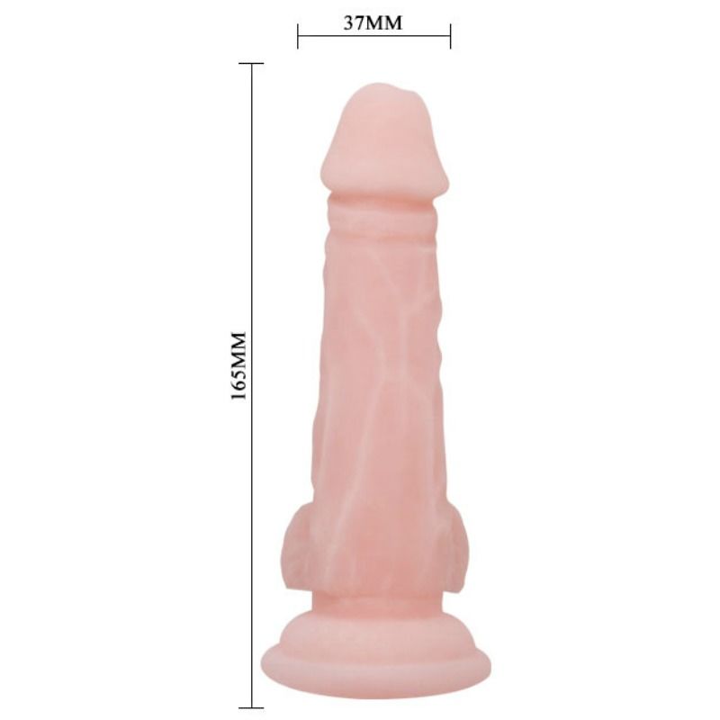 Alternative view of BAILE SUPER DILDO REALISTIC DILDO FLESH 16.5 CM