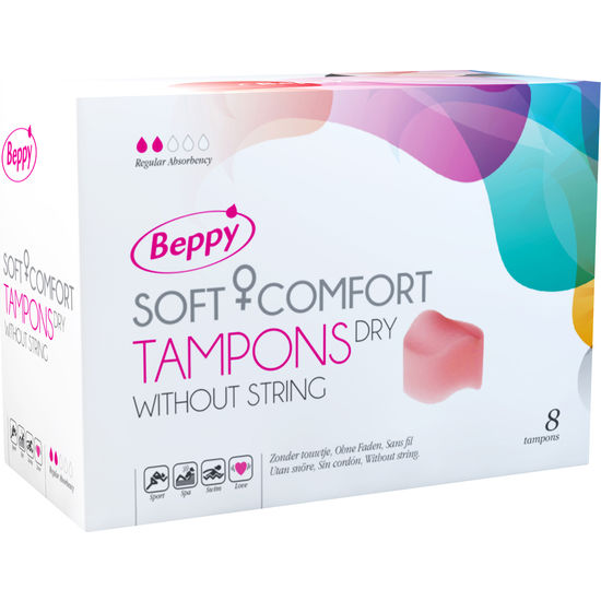 BEPPY SOFT-COMFORT TAMPONS DRY 8 UNITS