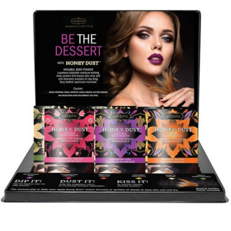 KAMASUTRA - EDIBLE POWDER DISPLAY HONEY DUST