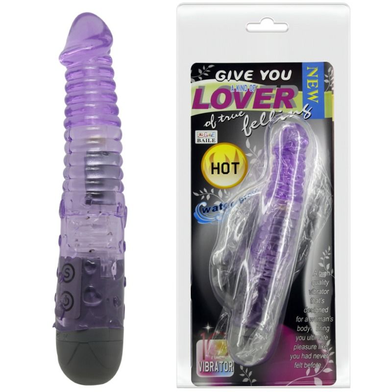 Alternative view of GIVE YOU LOVER A KIND OF LOVER PURPLE VIBRATOR