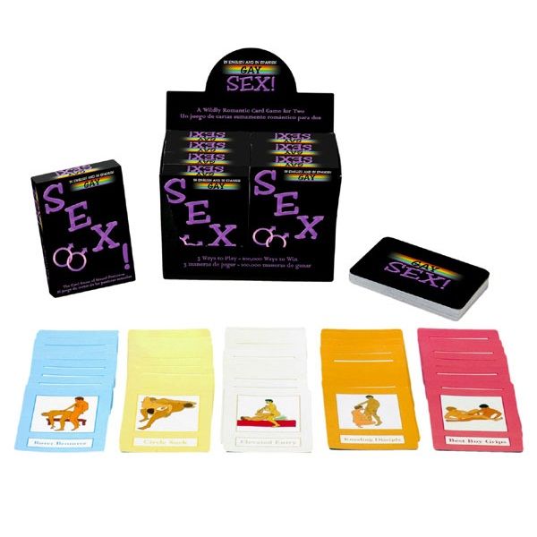 NAIPES DE SEXO GAY, GAY CARDS GAME ES/EN