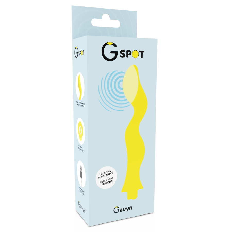 Alternative view of G-SPOT GAVYN G-SPOT VIBRATOR YELLOW