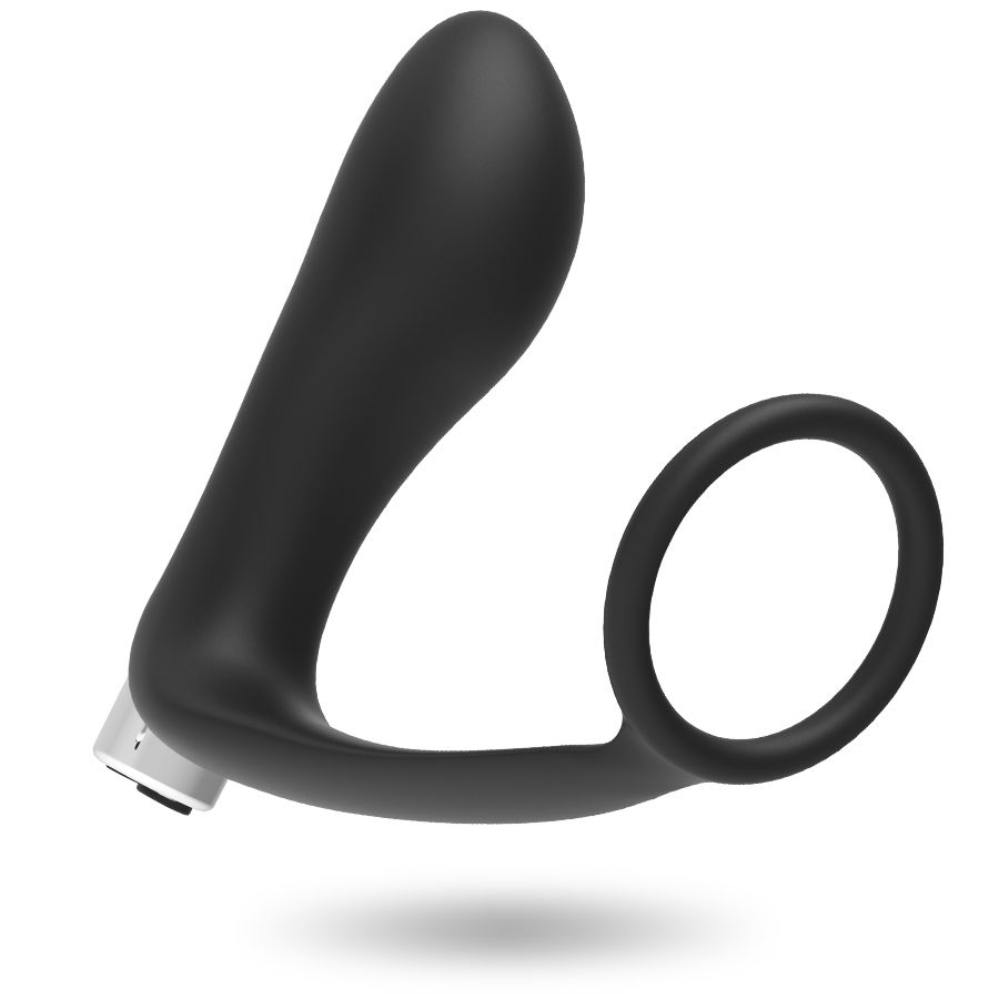 Alternative view of ADDICTED TOYS BLACK RECHARGEABLE PROSTHETIC VIBRATOR