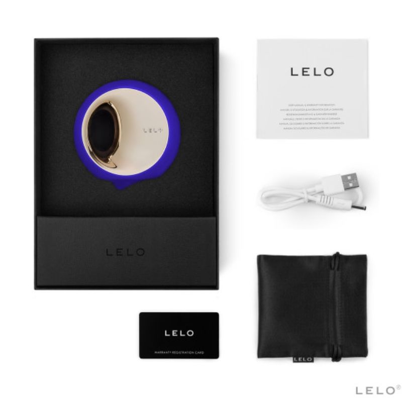 Alternative view of LELO ORA 3 MIDNIGHT BLUE
