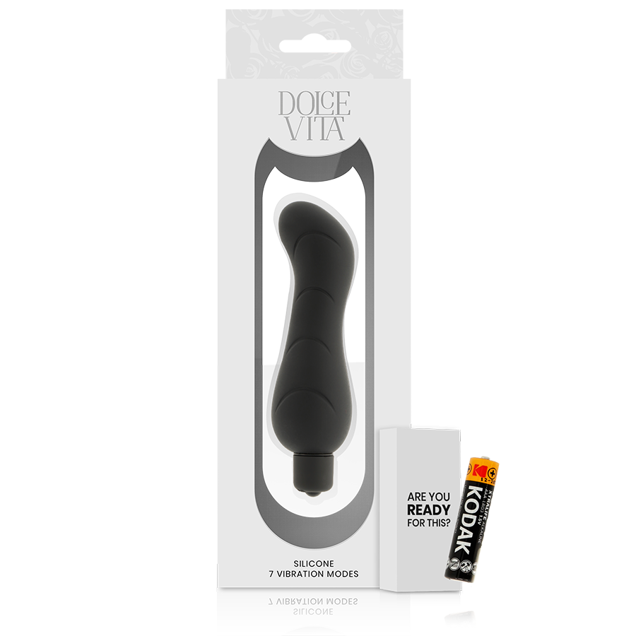 DOLCE VITA G-SPOT BLACK SILICONE - Bild 5