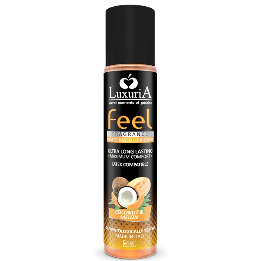 LUXURIA FEEL COCONUT AND MELON WATER BASED LUBRICANT 60 ML