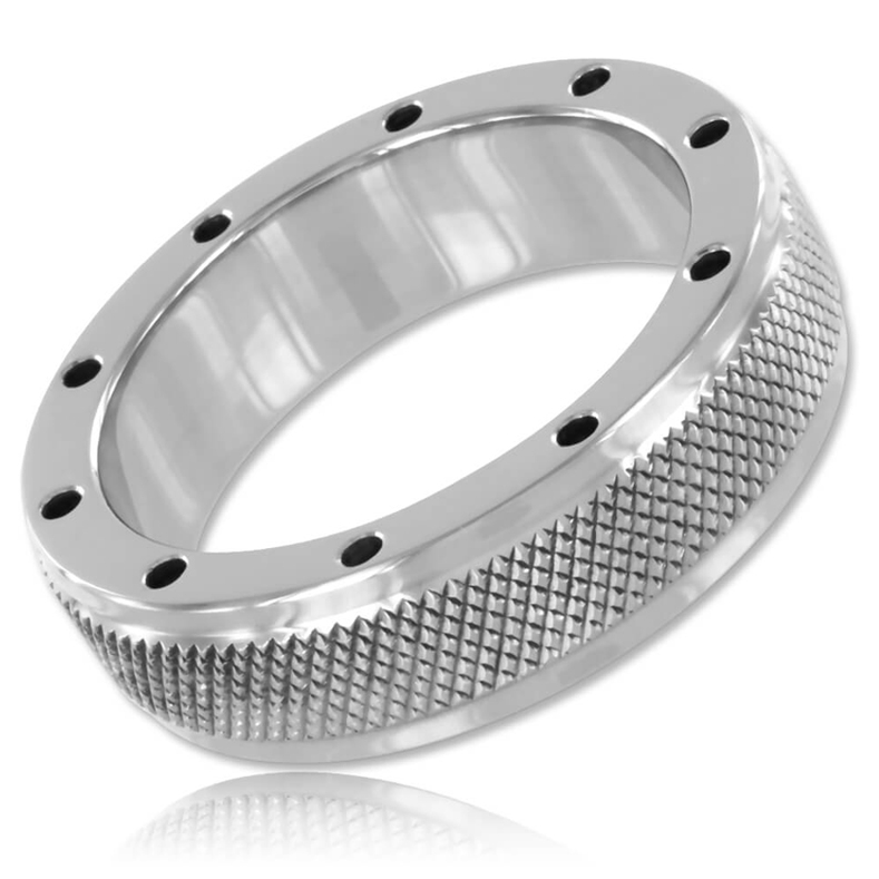 METALHARD RING FÖR PENIS OCH TESTIKLARNA 55MM