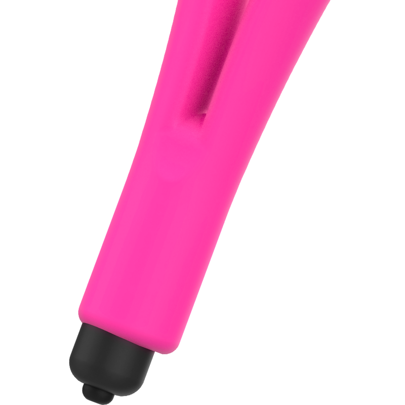 Alternative view of OHMAMA DUAL MULTIFUNTION PINK VIBRATOR XMAS EDITION
