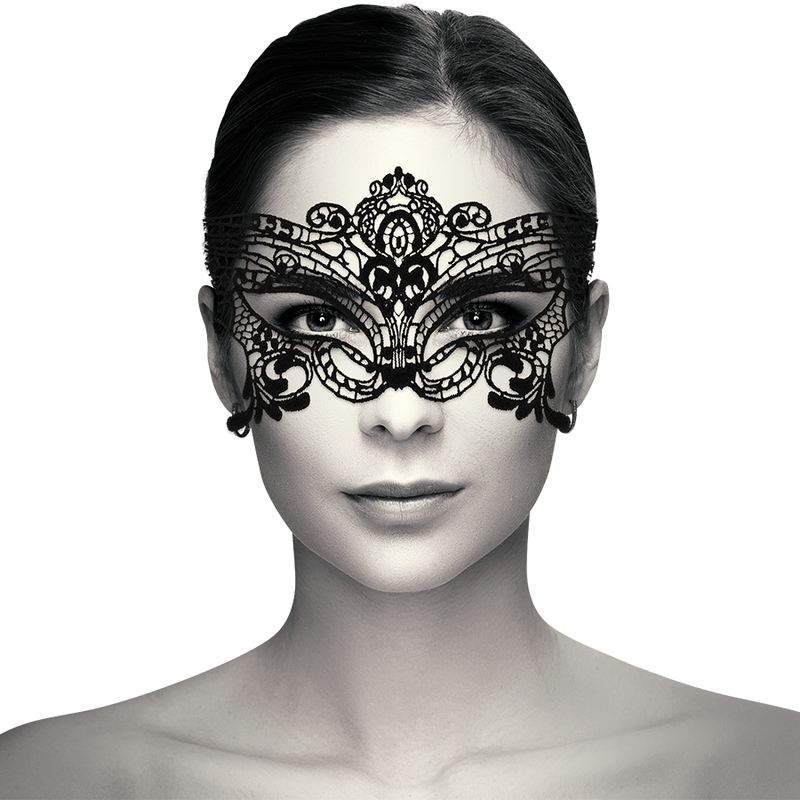 COQUETTE CHIC DESIRE LACE MASK BLACK - Bild 2