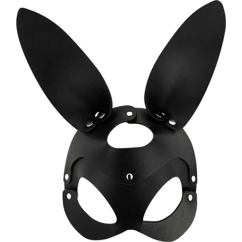 COQUETTE CHIC DESIRE VEGAN LEATHER MASK WITH BUNNY EARS - Bild 3