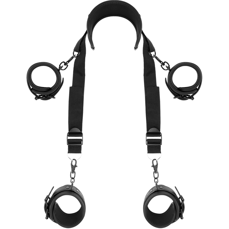 Alternative view of FETISH SUBMISSIVE  POSICION MASTER 4 HANDCUFFS
