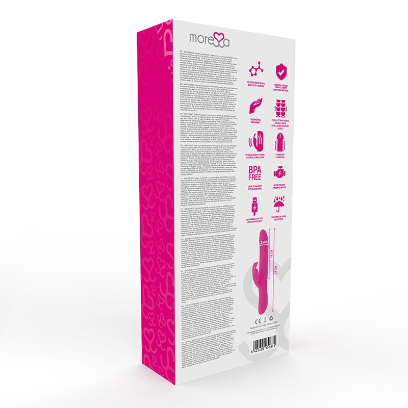 MORESSA WARREN PREMIUM SILICONE RECHARGEABLE - Bild 5