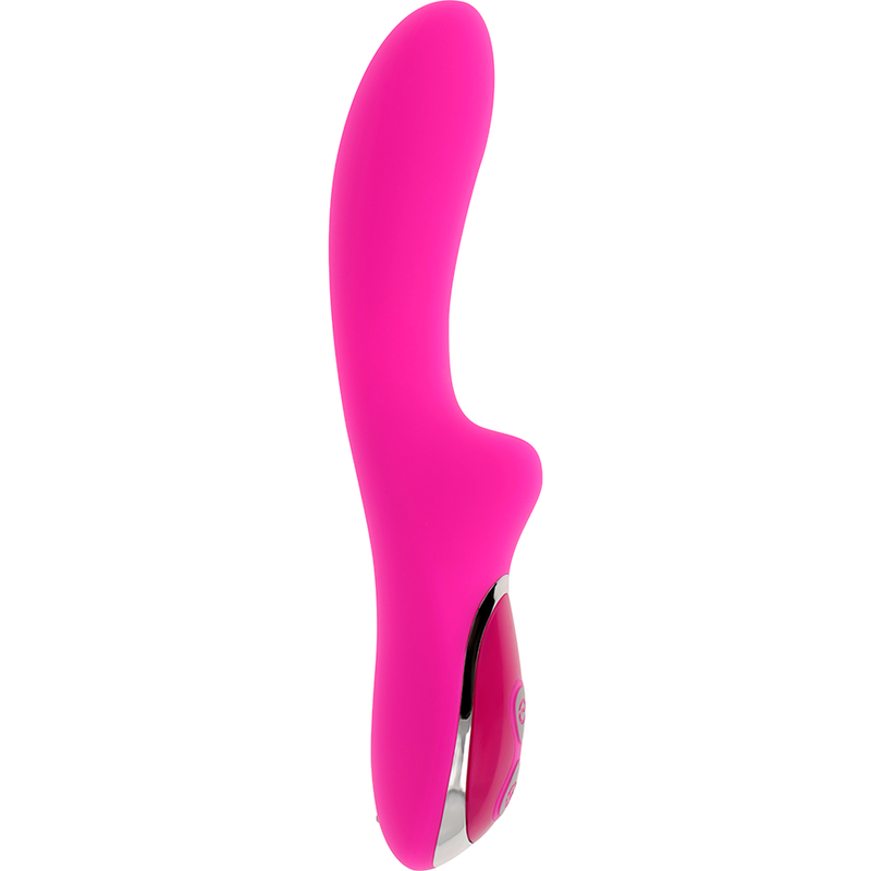 Alternative view of OHMAMA MAGNETIC RECHARGEABLE 10 SPEEDS SILICONE VIBRATOR 21 CM