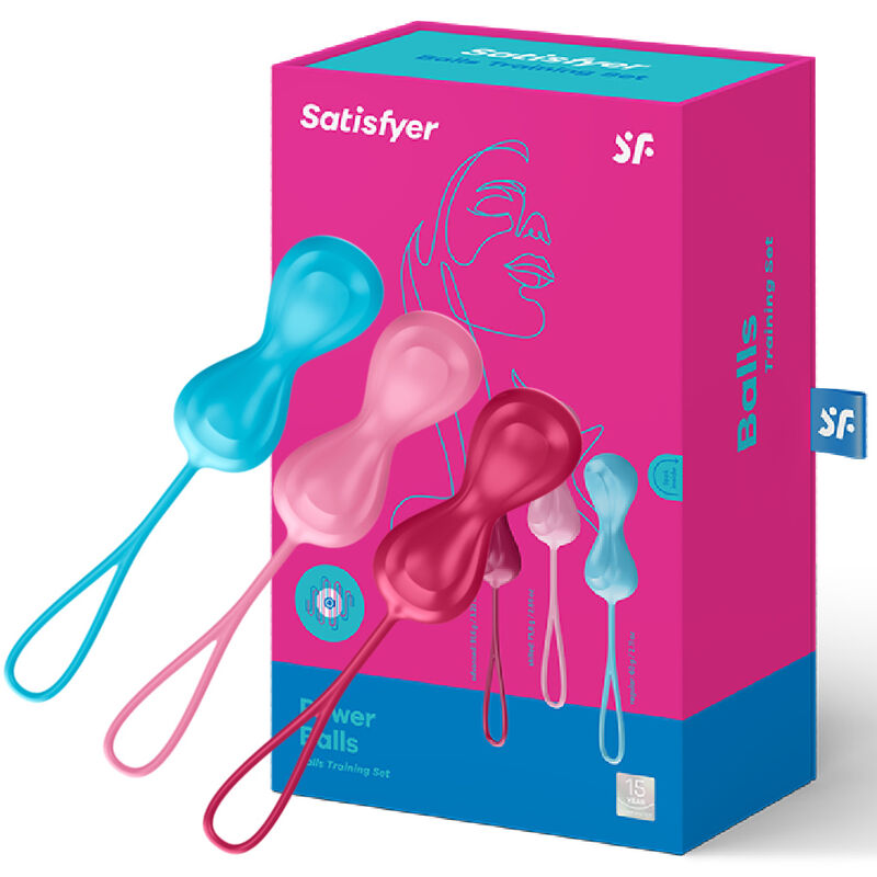 Alternative view of SATISFYER LOVEBALLS TRAINING SET 1