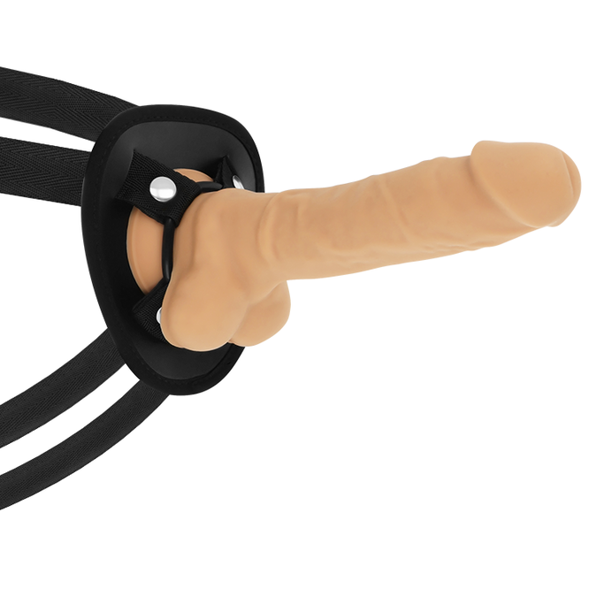 COCK MILLER HARNESS + SILICONE DENSITY ARTICULABLE COCKSIL 18 CM - Bild 3